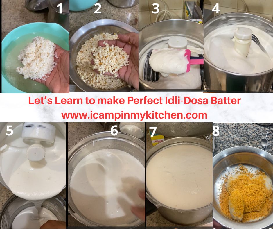 idli batter preparation