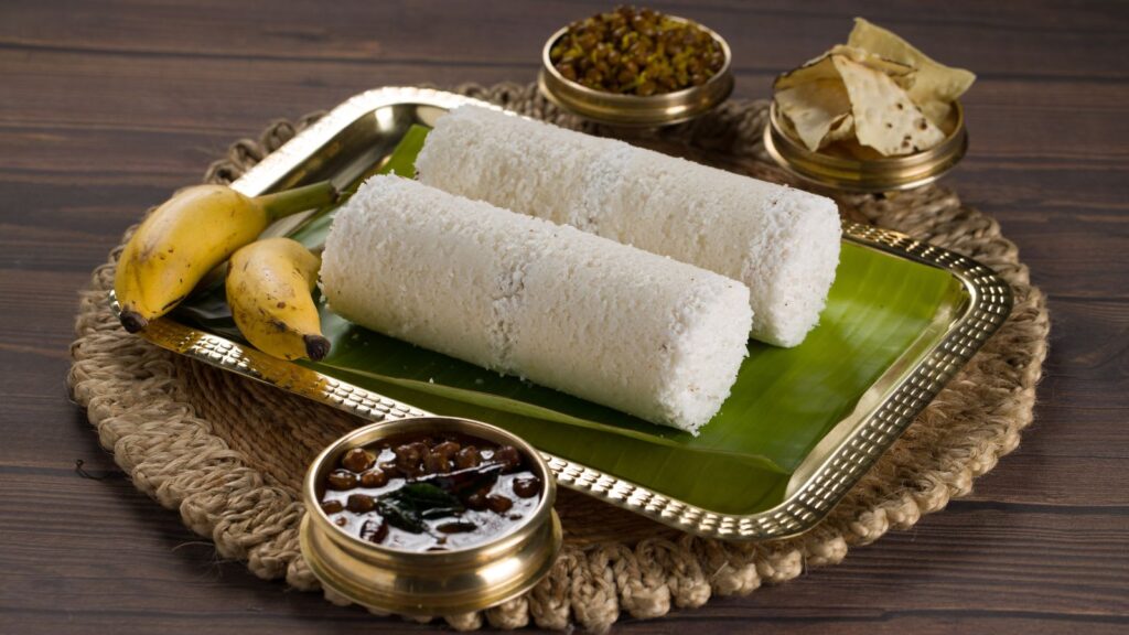 kerala special foods appam puttu parotta