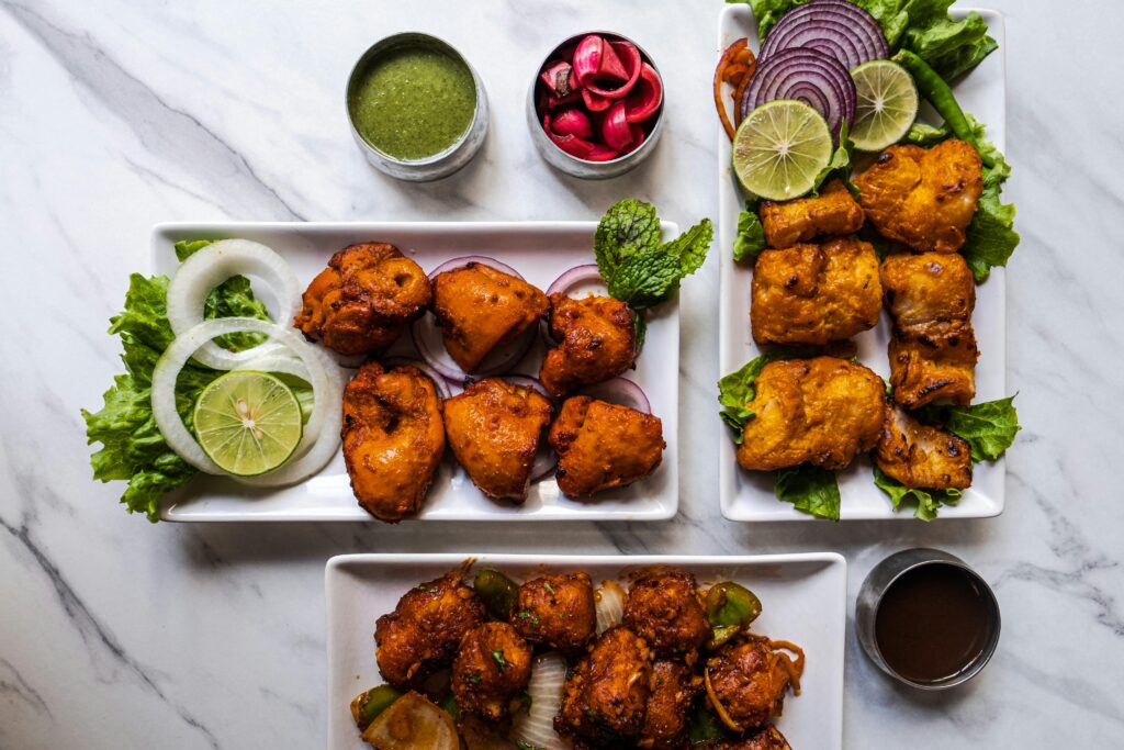 punjabi famous foods butter chicken paneer tikka