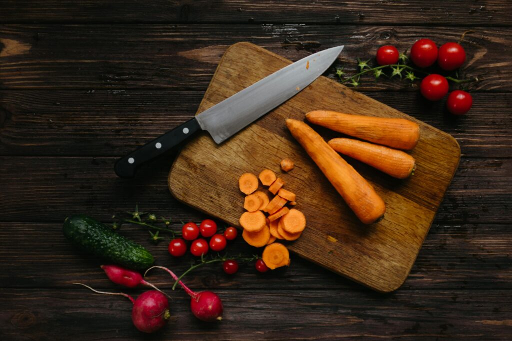 cooking tips for beginners chopping vegetables
