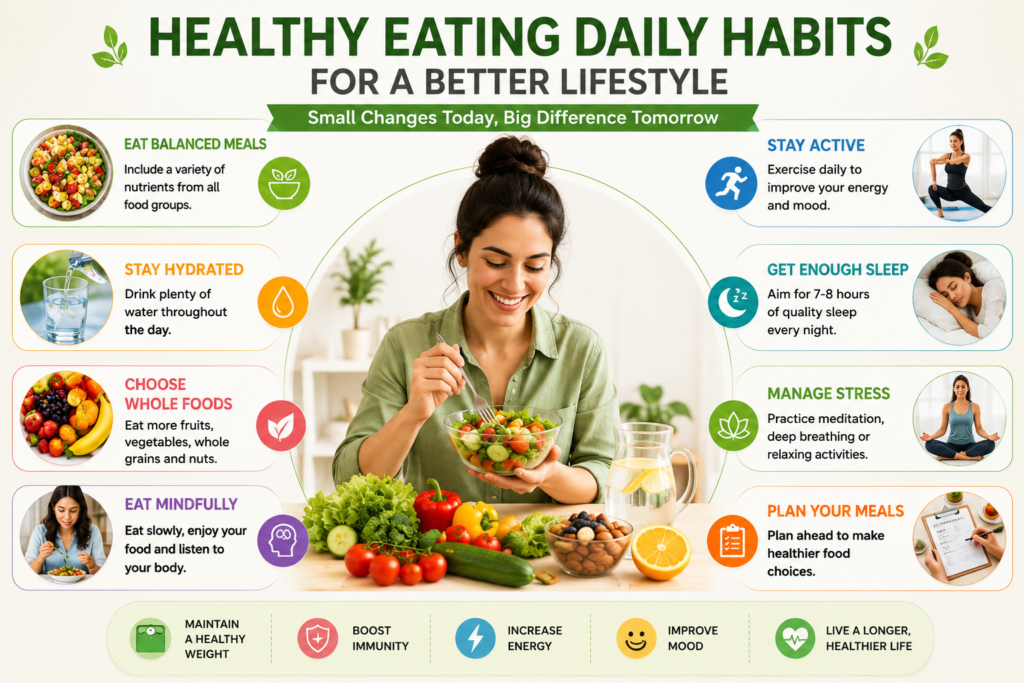 healthy eating daily habits lifestyle